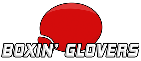 Boxin Glovers Logo Logo for a friends game production group